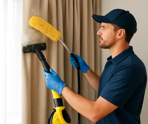 Trusted curtain steam cleaning technician Matty Curtain Cleaning thornleigh-nsw QLD